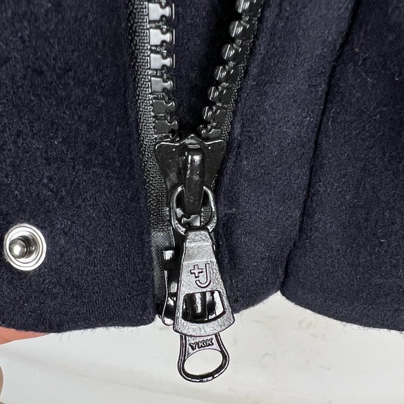 Jil Sander x Uniqlo +J Padded Wool Down-Filled Hooded Jacket Men’s S Navy - Picture 4 of 12